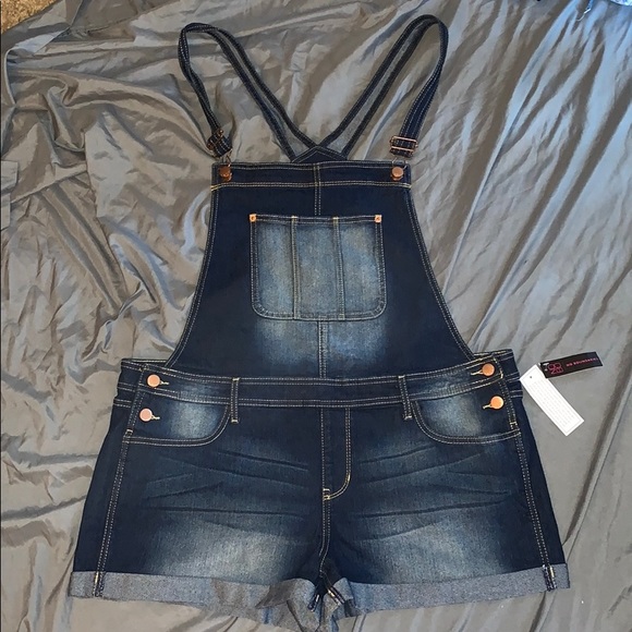 NOBO Pants - Overall jean shorts XL NEW